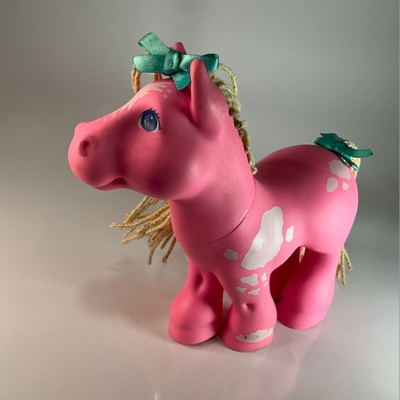 Vintage Cabbage Patch Pony Crimp N Curl Magic Meadow Princess Hasbro 1992 Pink - Picture 1 of 9